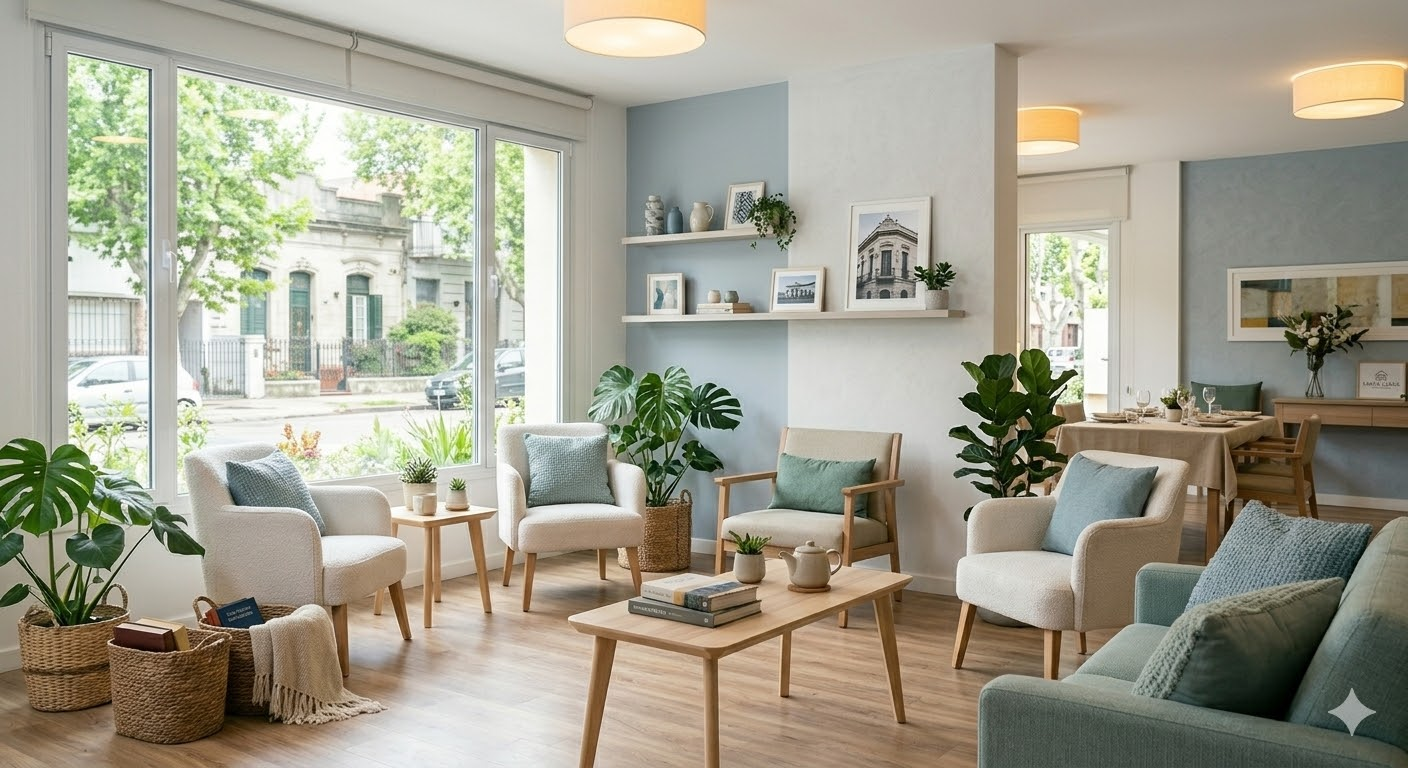 Salón de residencial